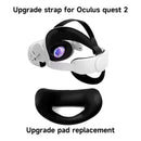 Ficep Oculus Quest 2头戴精英版，可调节舒适Oculus Quest 2头带，适用于Oculus Quest2配件