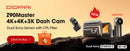 The Z90 Master | 4K+4K Dual-Channel Dashcam with Sony STARVIS 2