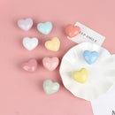 Children's Room Crystal Knobs Cute Single-hole Round Drawer Handle Cartoon Color Ceramic Hand-in-hand Wardrobe Drawer Handles