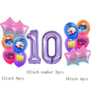 Blox fruits Balloon Decoration Birthday Party Theme Decoration Boy Toy Garden Decoration Supplies