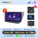 Junsun安卓无线CarPlay车载收音机，适用于西亚特Leon MK2 2005-2012，车载智能系统DSP SWC RDS GPS FM BT