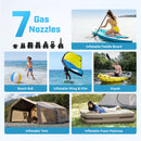Electric SUP Air Pump 5200mAh 18.5V 20PSI Rechargeable Portable Pump for for Stand up Paddle Boards Kayak Inflatables Boats