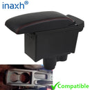 For Renault Duster Armrest For Dacia Duster Car Armrest Box 2019-2022 Center Console Storage Box Decoration Accessories leather