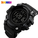 SKMEI 1384 Sport Watch Stopwatch Count Down Mens Digital Watches Soft Clock For Male reloj hombre with Shockproof 2 Time