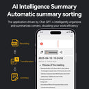The Neural Scribe | AI-Enabled Voice Recorder with Real-Time Translation
