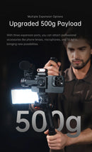 The Horizon Lock | AI-Powered 3-Axis Smartphone Gimbal with Face Tracking & Extension Rod