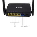 EATPOW 300Mbps 2.4G 无线路由器 MTK7628KN 芯片 WiFi 路由器，带 2*5dbi 外置天线 办公/家用路由器