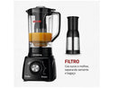 L-99 FB 黑色 Mondial Turbo Power 搅拌机，带 3 档滤网，550W - 110V