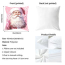 Happy Easter decoration pillow cover rabbit and egg cross print soft and comfortable home room decoration sofa cushion cover