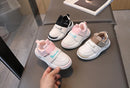 Kids Sneakers For Boys Girls Casual Shoes Leather Waterproof Non-slip Running Shoes Sport Shoes Toddler Children Sneakers 21-30