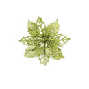 5pcs 9cm Large Artificial Flowers Christmas Tree Pendant Hollow Simulated Flower Christmas Decoration For Wedding Party New Year