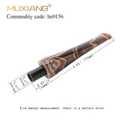 The Briar Voice | Hand-Finished Acrylic Pipe Mouthpiece, 8mm
