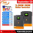 PowMr 3.2KW 24V 混合式太阳能逆变器 纯正弦波 80A MPPT 太阳能充电控制器 可为锂电池充电 带WIFI