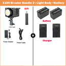 The Luminary X100 | Professional 100W RGB & Bi-Color COB LED Studio Light