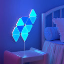 LED Triangular Quantum Lamp RGB Wall Lamp Smart Pickup Rhythm Background Light For Bedroom Bedside Night Light Office Decoration