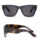 Trendy Tortoiseshell Square Sunglasses Women Brand Retro Gray Thick Big Frame Sun Glasses Men Shades Eyewear Gafas De Sol UV400