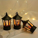 1pc Halloween Pumpkin Lantern LED Electronic Candle Easter Party Layout Decoration Ornaments Pagoda Wind Lamp Hanging