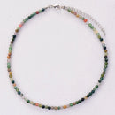 2023 Simple 4MM Natural Stone Women Chokers Collar Necklace Steampunk Classic Bohemia Jewelry Femme Dropship
