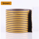 Self adhesive door and window sealing strip, adhesive backed wooden door, color sponge sound insulation wind and dust prevention