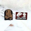 Punk Sexy Lips Enamel Pin High Quality Skull Brooches Women Men Jeans Coat Lapel Pin Badge Jewelry Accessories Gift for Friend