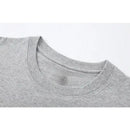 Unisex Style Summer Men's 100% Cotton Casual Loose Fit Round Neck Short Sleeved Lightweight Breathable T-shirt Top High Street