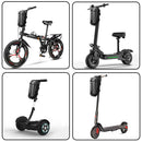ThinkRider Electric Bike Scooter Front Bag Waterproof EVA Hard Shell Bags Reflective Handlebar Hanging Bag Storage Bag Xiaomi