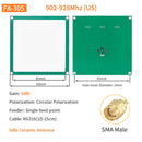 Circular Polarization 1/3/4/5/5.5 dBi UHF RFID Ceramic Antenna RFID Antenna for RFID Reader Module