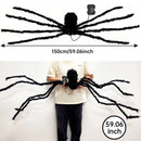 The Autumn Widow | Giant Light-Up Fuzzy Spider with 8 Lighting Modes