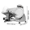 SucceBuy Meat Slicer 200W/240W/320W/340W Electric Deli Food Slicer Adjustable Thickness Commercial and Home Use Cut Meat Cheese