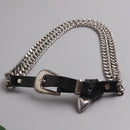Women Hip Hop Metal Belt Fashion Dress Jeans Decorative Belts For Women Trendy Street Gold Waist Chains Clothing Accessories