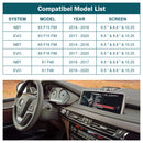 Wireless CarPlay for BMW NBT EVO X5 F15 F85 X6 F16 F86 2014-2020 X1 F48 2016-2020, with Android Auto MirrorLink AirPlay CarPlay