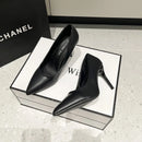 Fashion Black High Heels Female Professional Working Pumps Stiletto Sexy Shallow Toe Single Shoes Size 34-43 Dress Wedding Shoes