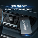 Carlinkit 无线 CarPlay 和 Android Auto 加密狗，适用于安卓车载导航播放器 USB 适配器，支持镜像投屏 Spotify Waze CCPA/W