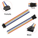 5Pair/10Pcs SM JST LED Connector Cable 2/3/4/5/6 Pin Plug Socket Male Female Wire Connector For RGB RGBW LED Strip Light Adapter