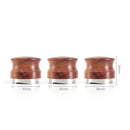 Coffee Filling Press AccessoriesEspresso Coffee Tamper 51/53/58 MM Rosewood Wood Coffee Distributor Coffee Cloth Powder Hammer
