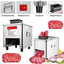 The Precision Slicer | 850W Stainless Steel Commercial Meat & Vegetable Cutting Machine