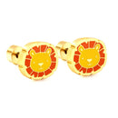 LUXUSTEEL Lovely Coloful Animal Stud Earrings For Girls Stainless Steel Anti-allergy Rabbit Penguin Dog BFF Jewelry Gifts