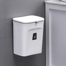 【Lifeideas】Door Hanging Trash Can Kitchen Bathroom Toilet Waste Storage with Inner Barrel Wall Mounted Garbage Rubbish Bin
