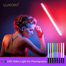 LUXCEO Q508A 手持式RGB摄影灯管 LED棒灯 3000K-6000K CRI 95+ 适用于YouTube Vlog的摄影棚彩色光棒