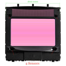 Professional Welding Helmet 100*65mm 1111 4 Sensors Grinding DIN 3/4-13 MMA MIG TIG EN379 Solar Auto Darkening Welding Mask