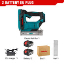 ONEVAN F30G 30MM Brushless Electric Nail Gun Cordless Stapler Nailer Lithium Battery Nailing Power Tool For Makita Battery Pin