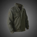 Outdoor Autumn Winter 2022 Work Men's Padded Welders Wear-resistant Canvas Repair Long Sleeve Multi-pocket Labor Clothes Jacket
