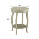 Living Room Furniture Coffee Tables Finish Accent Table with 1 Layer of Storage