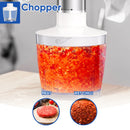 BioloMix 1000W 4-in-1 Immersion Hand Stick Blender Mixer Vegetable Meat Grinder 500ml Chopper Whisk 600ml Smoothie Cup