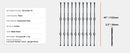The Spiral Column | Galvanized Steel Baluster System with Hollow-Basket Motif