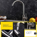 DQOK Silhouette Kitchen Mixer | Matte Black Stainless Steel Faucet