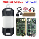 适用于雷诺Can Clip OBDII诊断扫描仪的最佳V212 AN2131QC/AN2135SC全芯片CYPRESS编程器接口Reprog V191