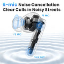 HAYLOU Mori Pro ANC 蓝牙 5.4 耳机 43dB 主动降噪入耳式耳塞 6 麦克风无线耳机 35 小时续航