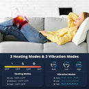 Medcursor Electric Heating Massage Knee Pad Wireless Heated Knee Massager Temperature Hot Compress Vibration Massage