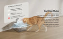 The DownyPaws | 2.5L Wireless Smart Cat Water Fountain with Motion Sensor